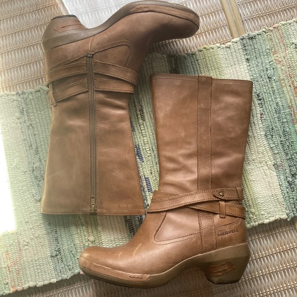 Merrell Luxe Whip leather boots - Picture 2 of 14